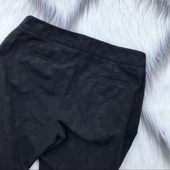 Laundry / Shelli Segal Black embroidered pants - Picture 2 of 5